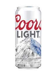 Coors Light  Credit Coors