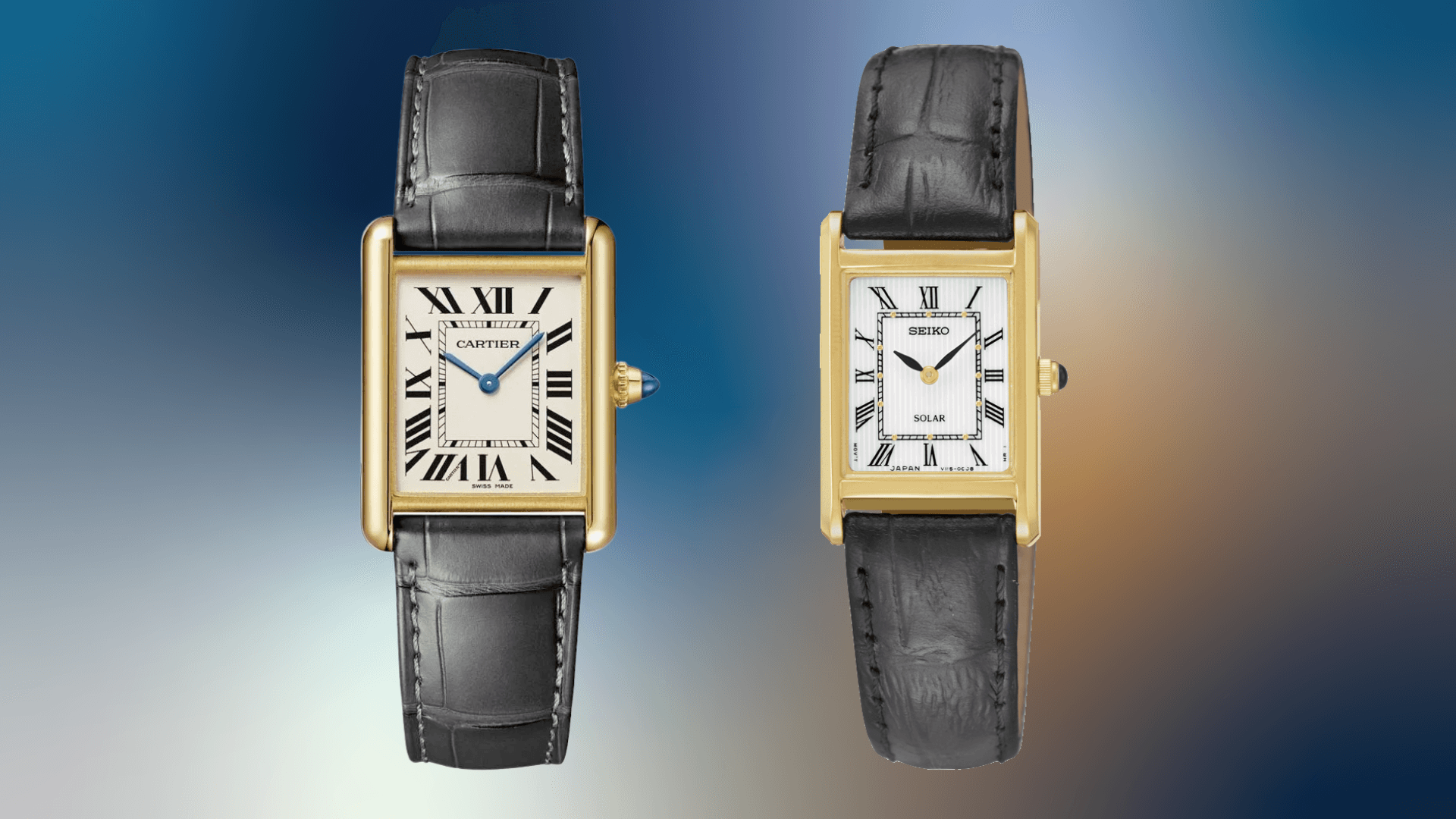 Cartier Tank vs. Seiko Tank: Perbandingan Ikon Horologi