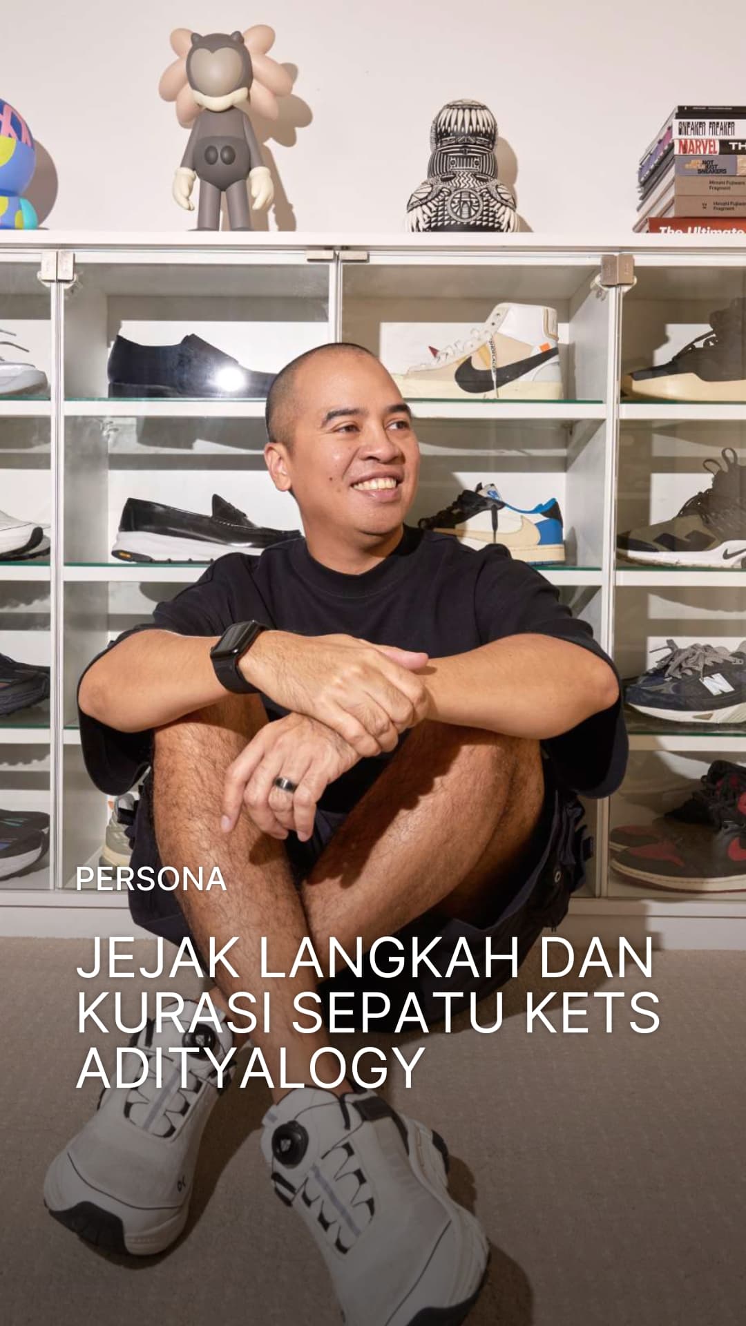 Adityalogy: Jejak Langkah dan Kurasi Sepatu Ketsnya