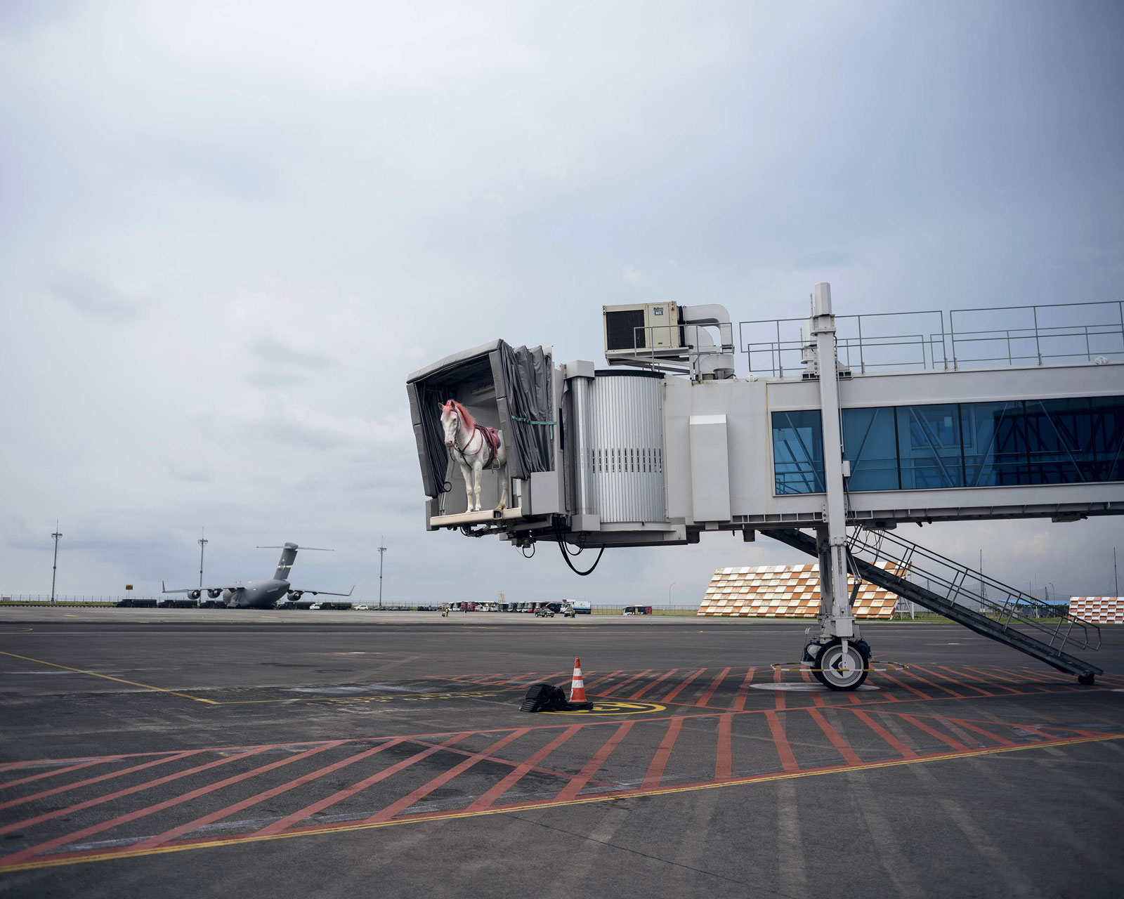 At the Ngurah Rai Airport (2023) — Wimo Ambala Bayang